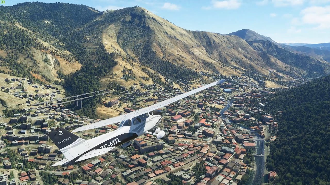 [MSFS2020] Gümüşhane Tour - Gümüşhane Salyazı Airport