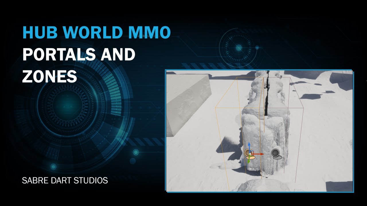 UE5 Hub World MMO - Portals and Zones