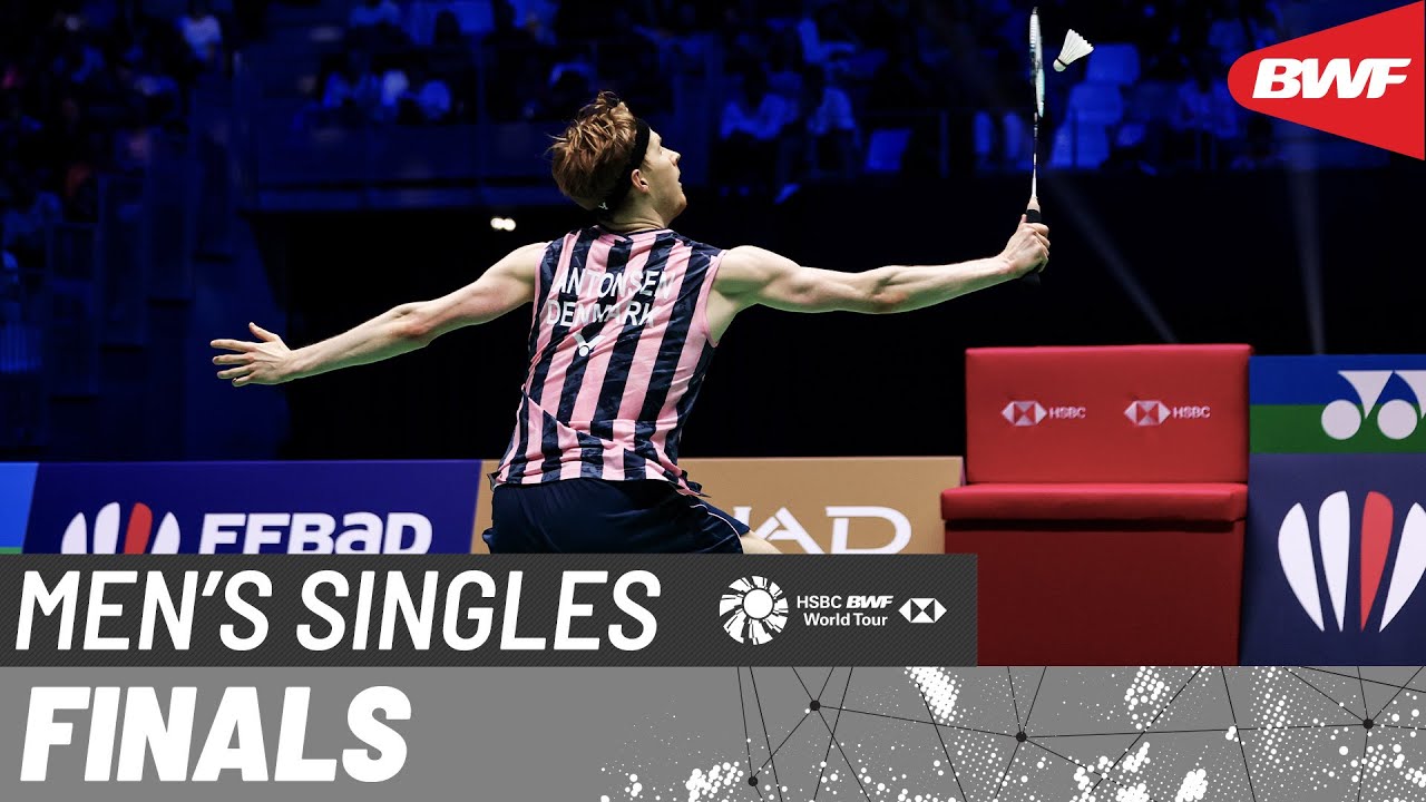 YONEX French Open 2025 | Christo Popov (FRA) [8] vs. Anders Antonsen (DEN) [2] | F