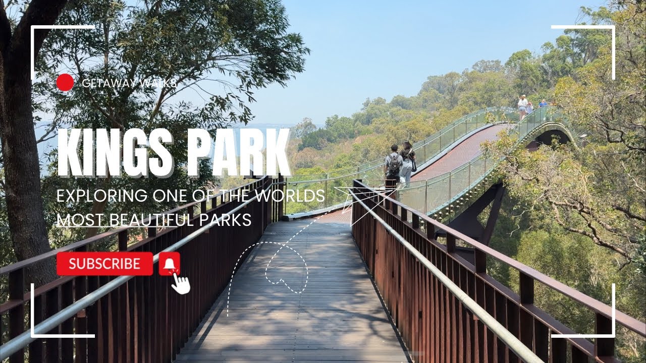 Perth Australia | Kings Park | 4K Walking Tour