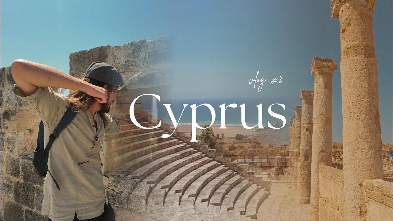 Exploring Cyprus MOST Ancient Ruins🏺 Kourion & Paphos Archaeological Sites ⚜️ Cyprus Vlog #2