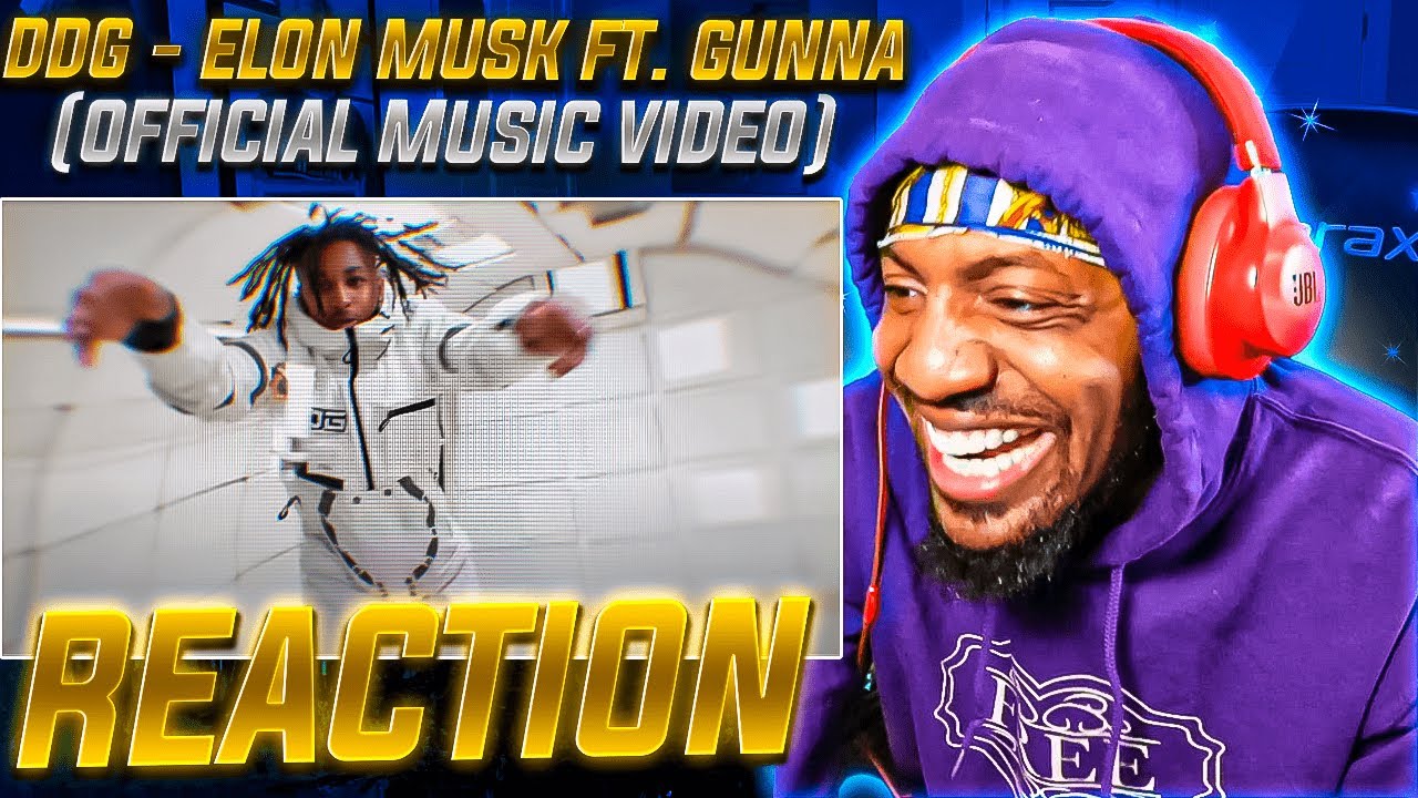 FIRST RAPPER TO GO TO SPACE! | DDG - Elon Musk ft. Gunna (REACTION!!!)