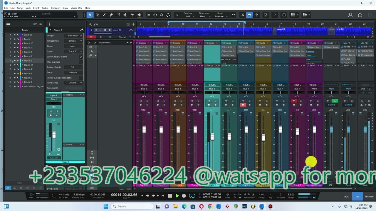 Mix  Your Song With These Simple Steps in Studio One7 PART1 2025