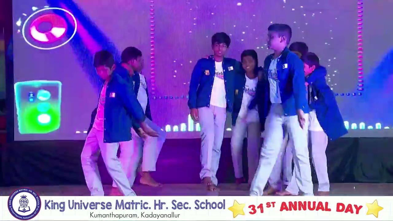 Groove Squad |Boys Dance Performance|Annual Day Program - 2026|King Universe Matric. Hr. Sec. School