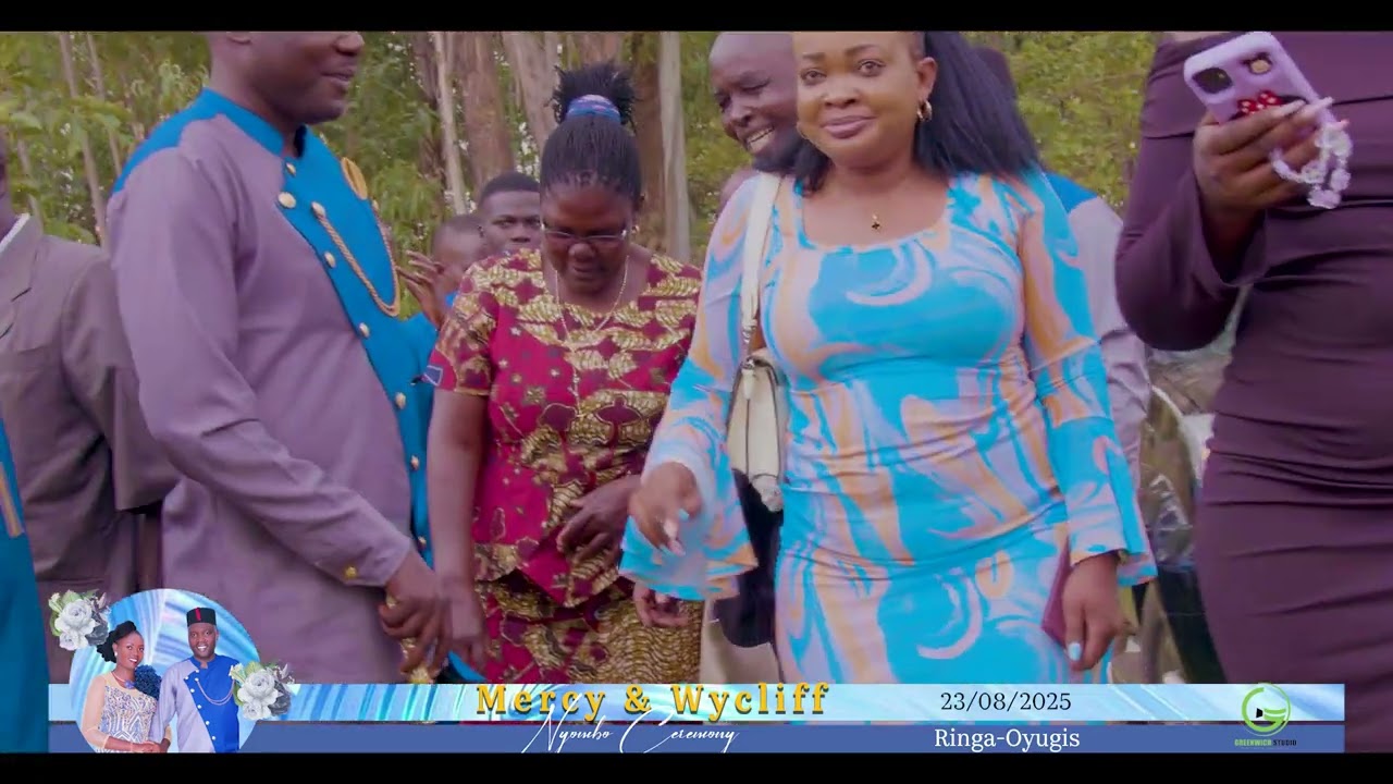 MERCY AND WYCLIFF NYOMBO CEREMONY