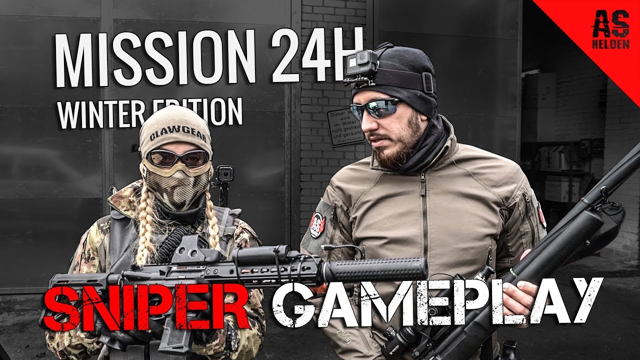 Mission 24H VLOG + Airsoft Sniper Gameplay [ENG SUBTITLES]