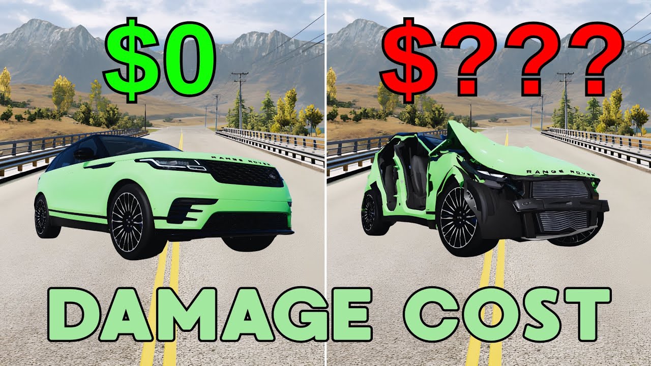Realistic Crashes & Damage Cost #12 | Best Epic Moments in BeamNG Drive