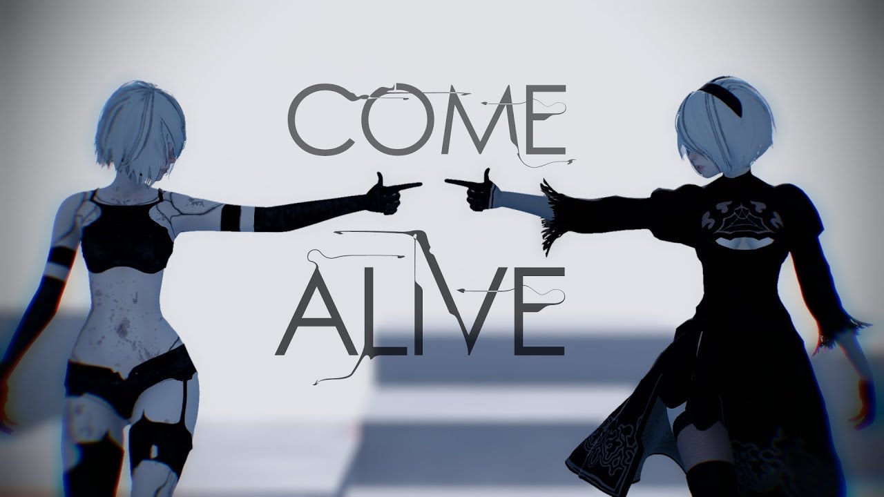 【Nier:Automata MMD】A2/2B-Come Alive