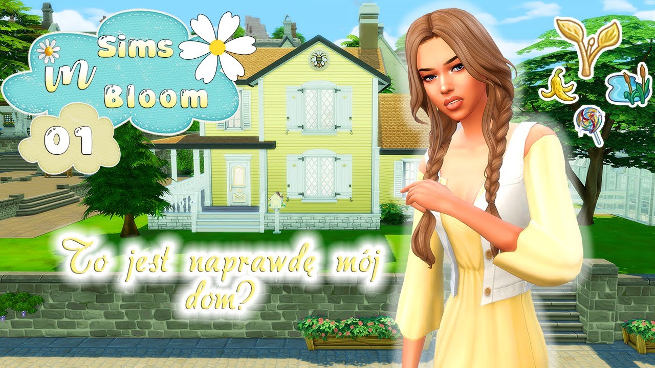 🌼 Sims in Bloom 🌼 01 Zaczynamy!