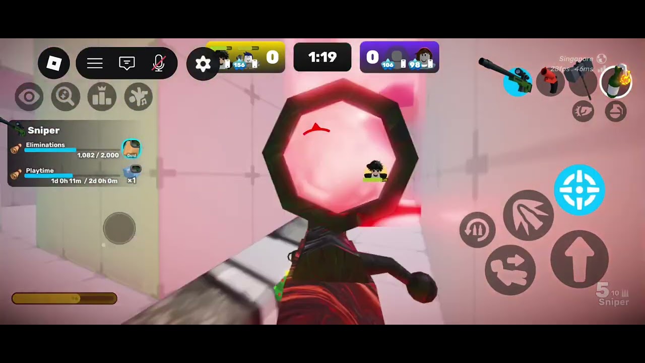 A amazing Clutch at the end#entertainment #roblox #robloxrivals 