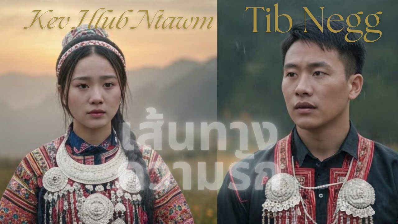 kev hlub ntawm tib neeg | เส้นทางความรัก [ AI Songs ] - J