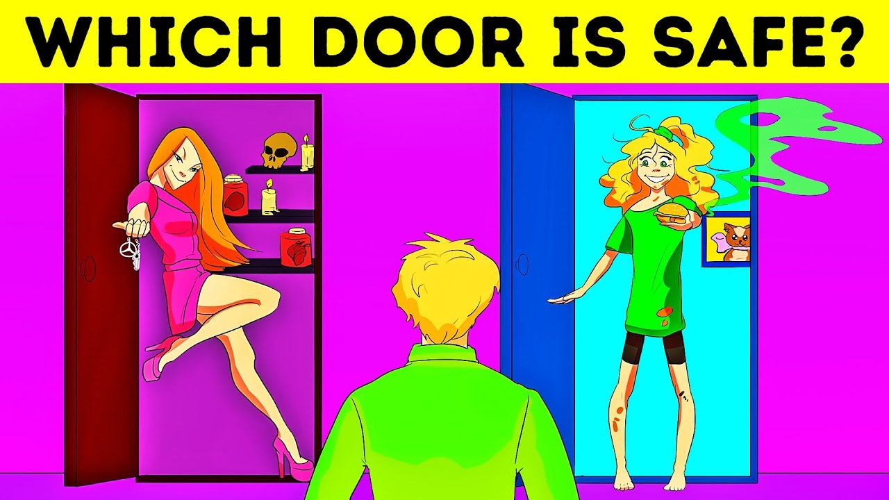 IF YOUR IQ IS HIGH, YOU'LL MAKE THE RIGHT CHOICE IN 7 SECONDS! HARD CHOICE RIDDLES