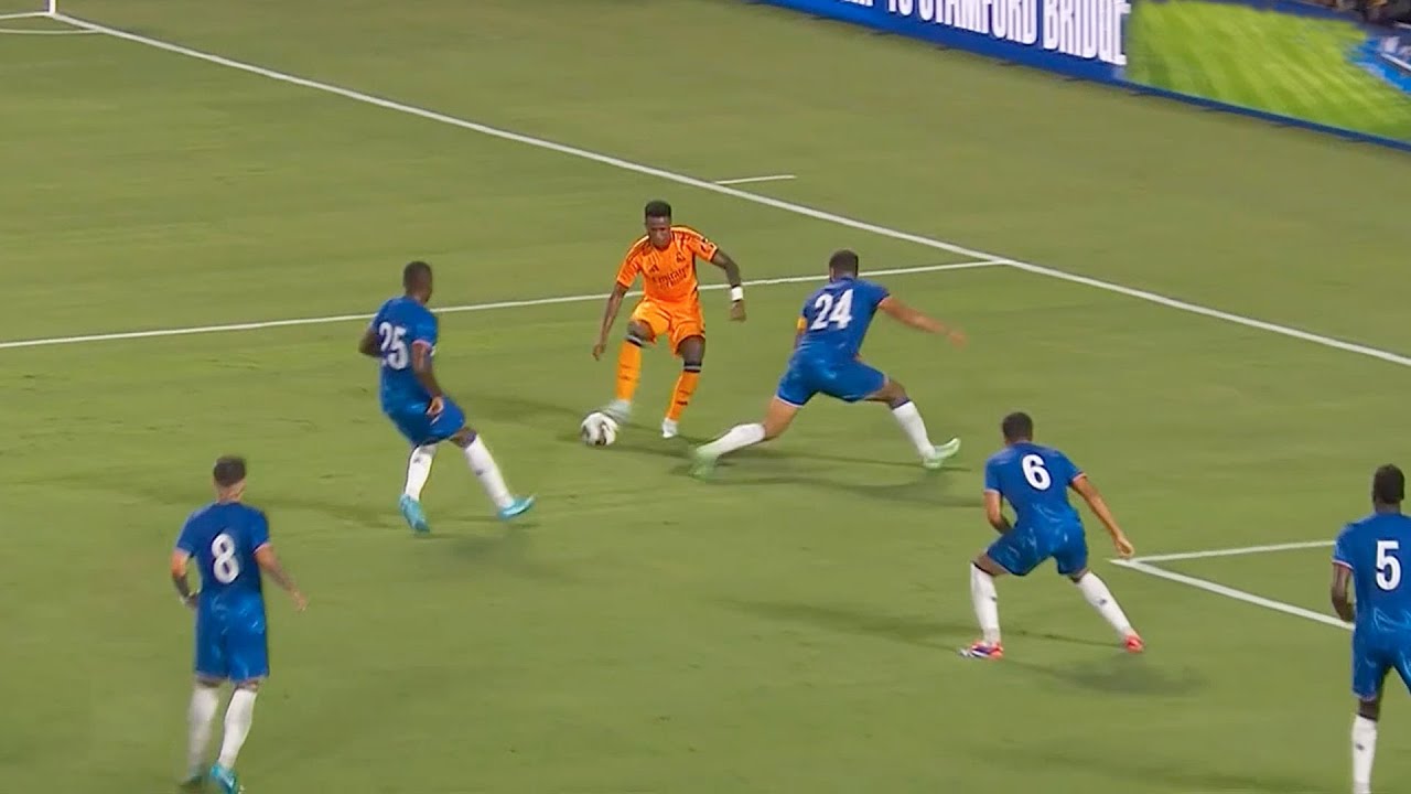 Vinicius Jr vs Chelsea|(06/08/2024)|Friendly|HD