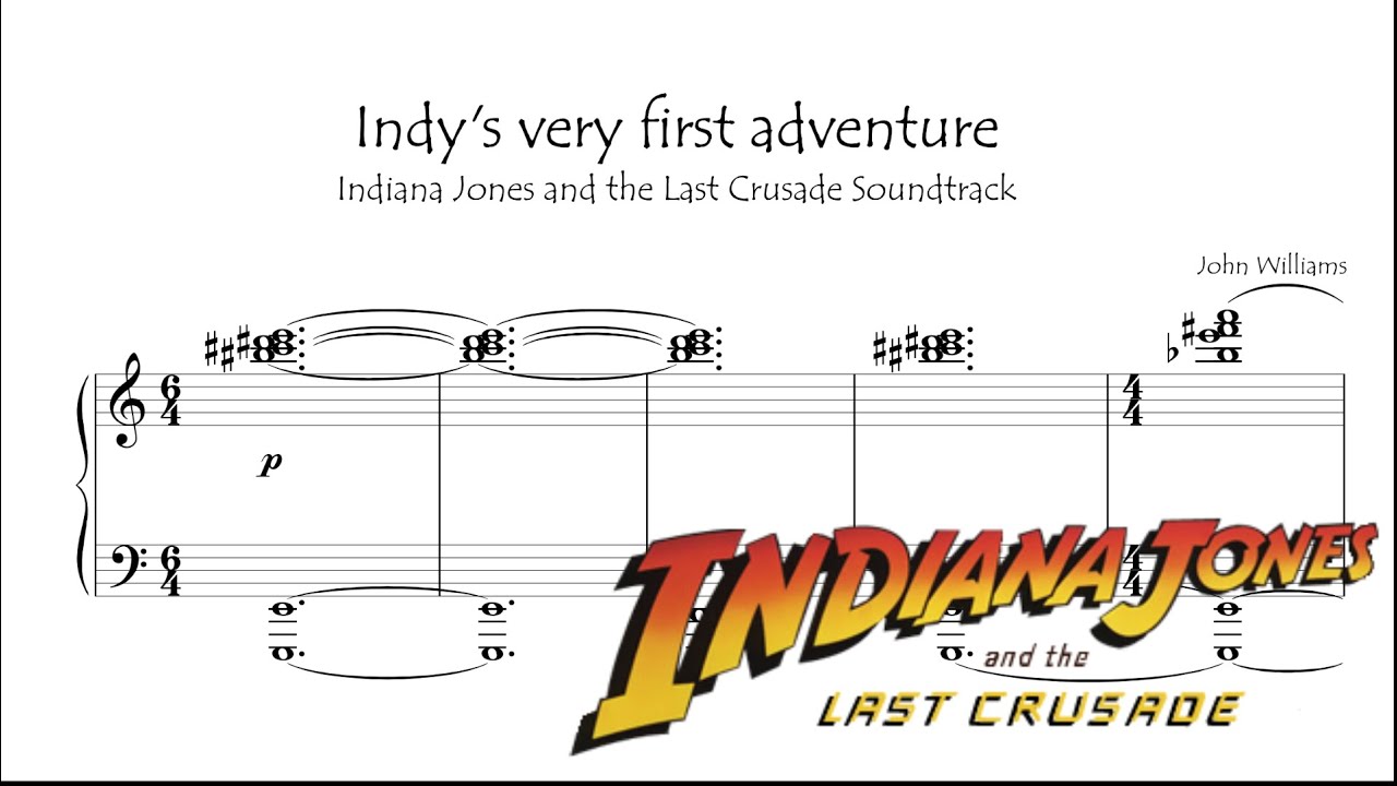 Indy's very first adventure - Indiana Jones and the Last Crusade