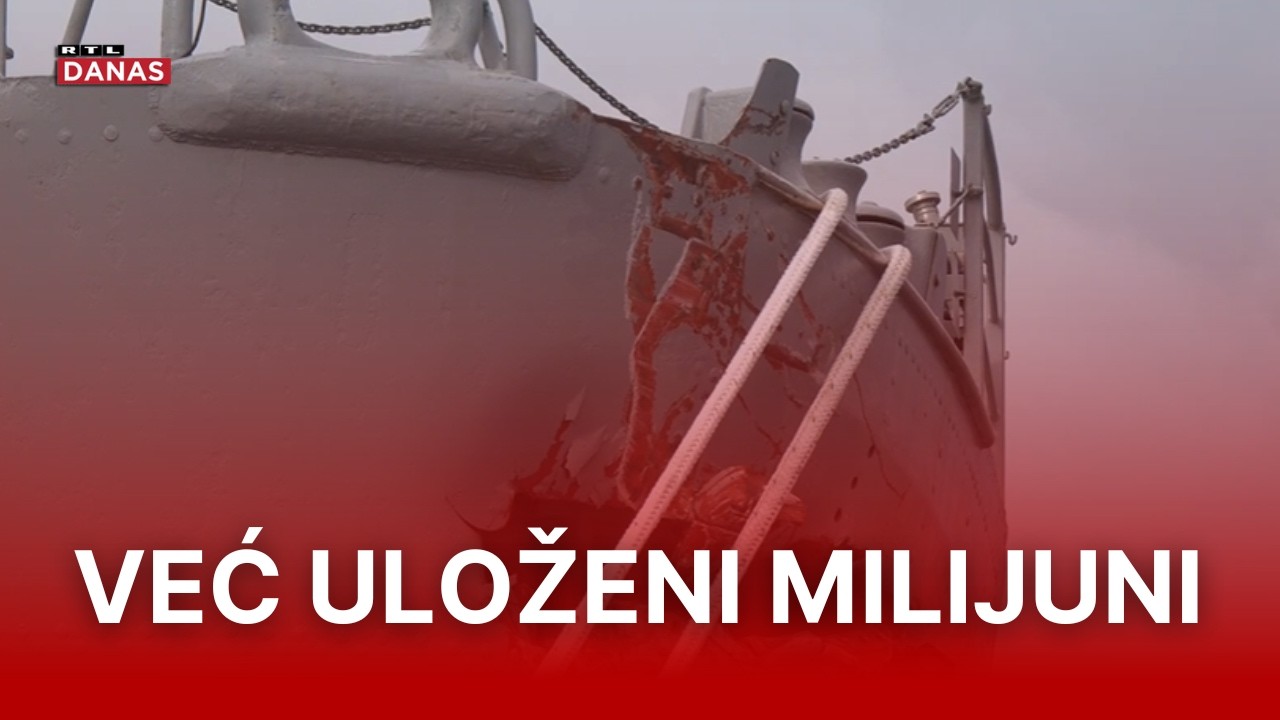Titov Galeb udario turski teretnjak nakon milijunskih ulaganja | RTL Danas