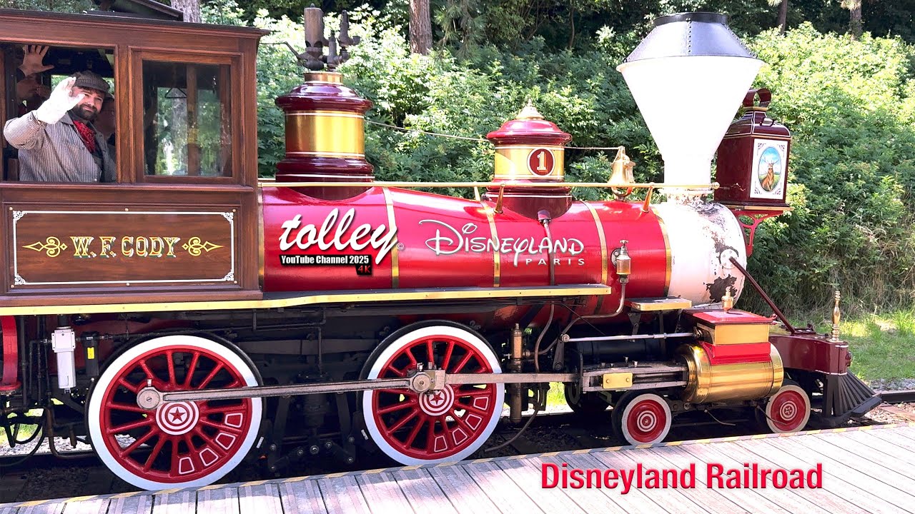 Disneyland Railroad On Ride POV- August 2025 at Disneyland Paris