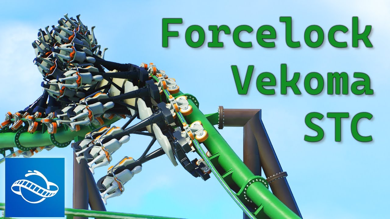 FVD STC - AWESOME Vekoma STC in PLANET COASTER 2! - Protrack Forcelock Practice