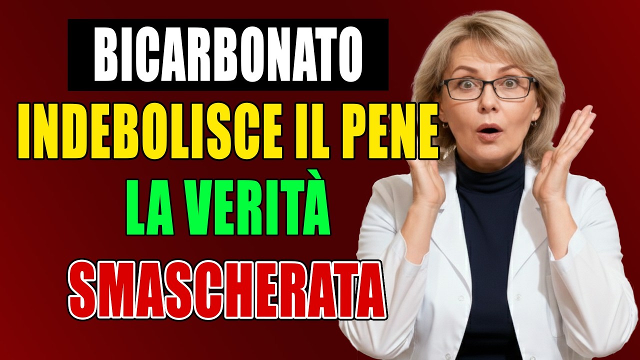 Uomini over 65: 8 benefici del bicarbonato per l’erezione | risolvere eiaculazione precoce