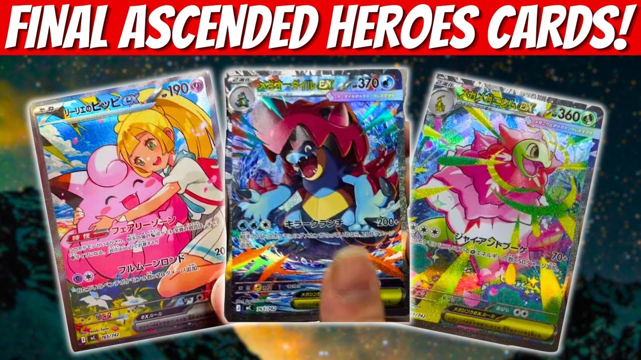 FINAL Ascended Heroes Set - All Cards Exposed!