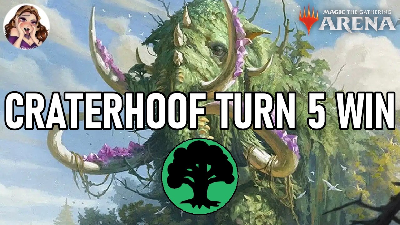 Mono Green Ramp is Constantly Dealing 40 DMG Turn 5 - MTG Standard