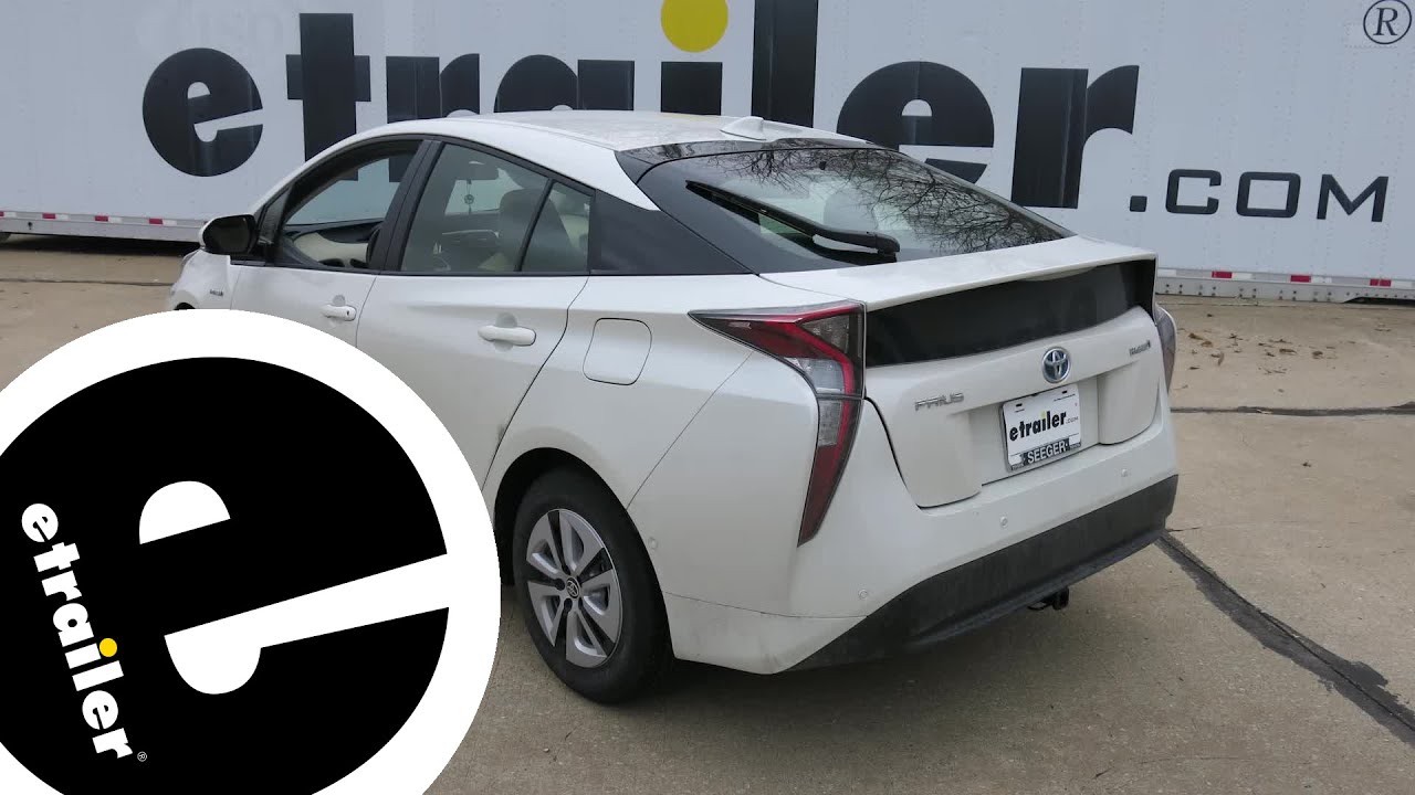 etrailer | Install: Curt Trailer Hitch Receiver on a 2018 Toyota Prius