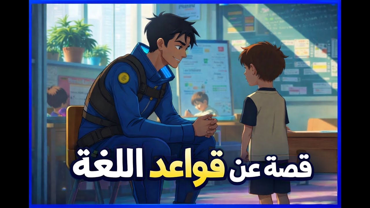 قصة قواعد اللغة|