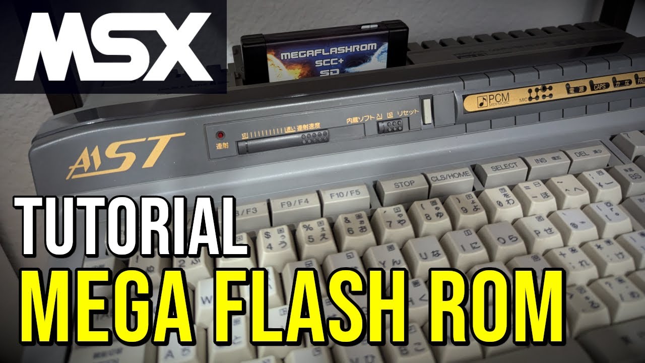 [MSX] Como usar la MegaFlashROM SCC+ SD