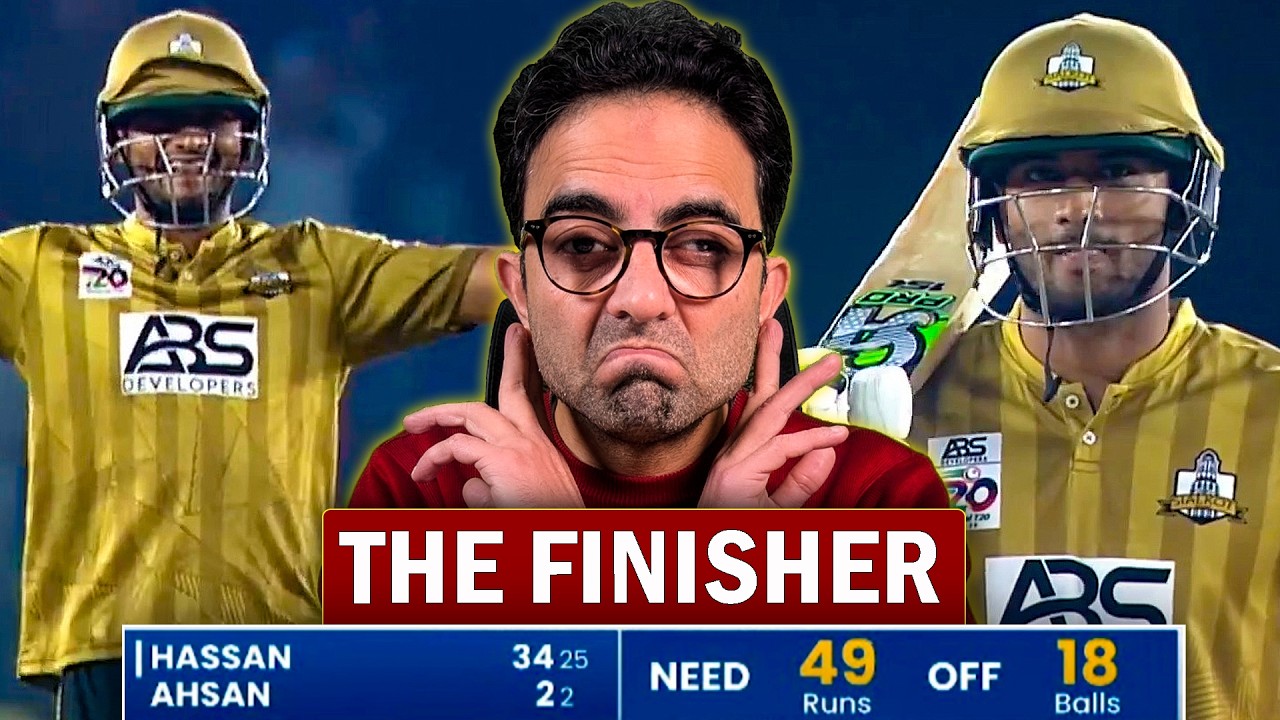 Hasan Nawaz smashes brilliant 80* off 40 balls to take Sialkot into the National T20 Cup semi-final🏏