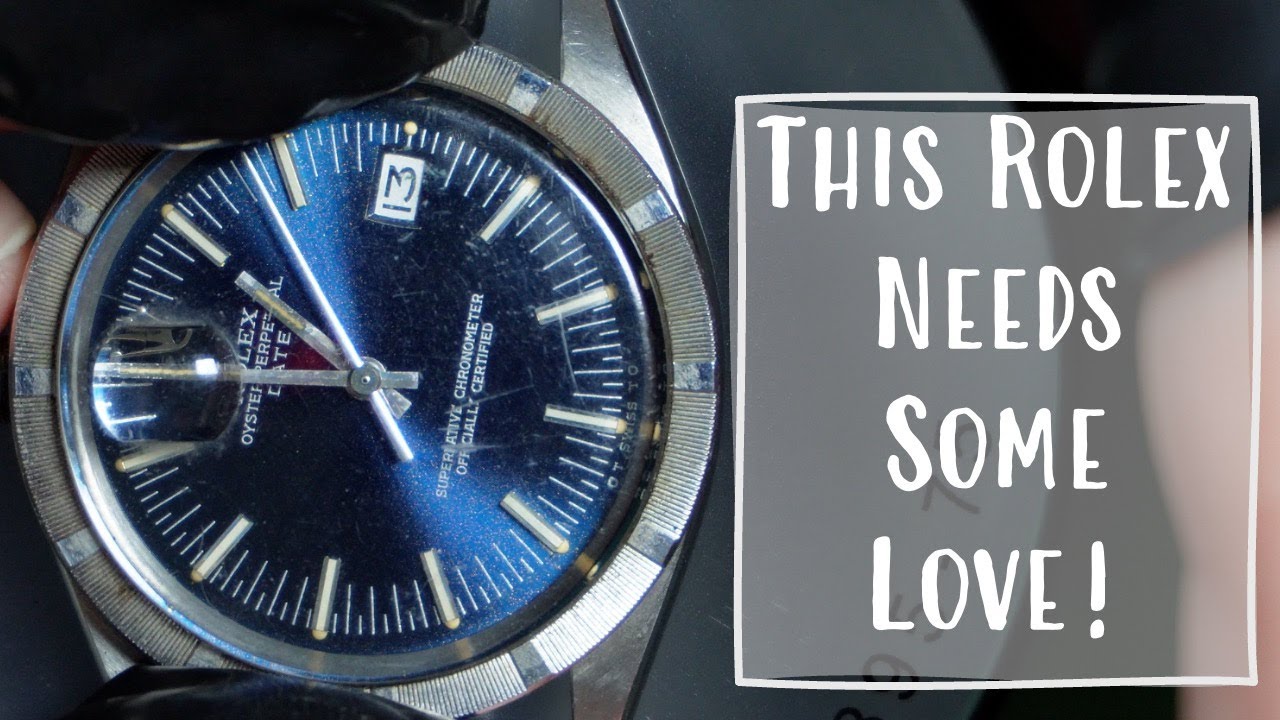 This Vintage Rolex Oyster Perpetual Needs Some Love!