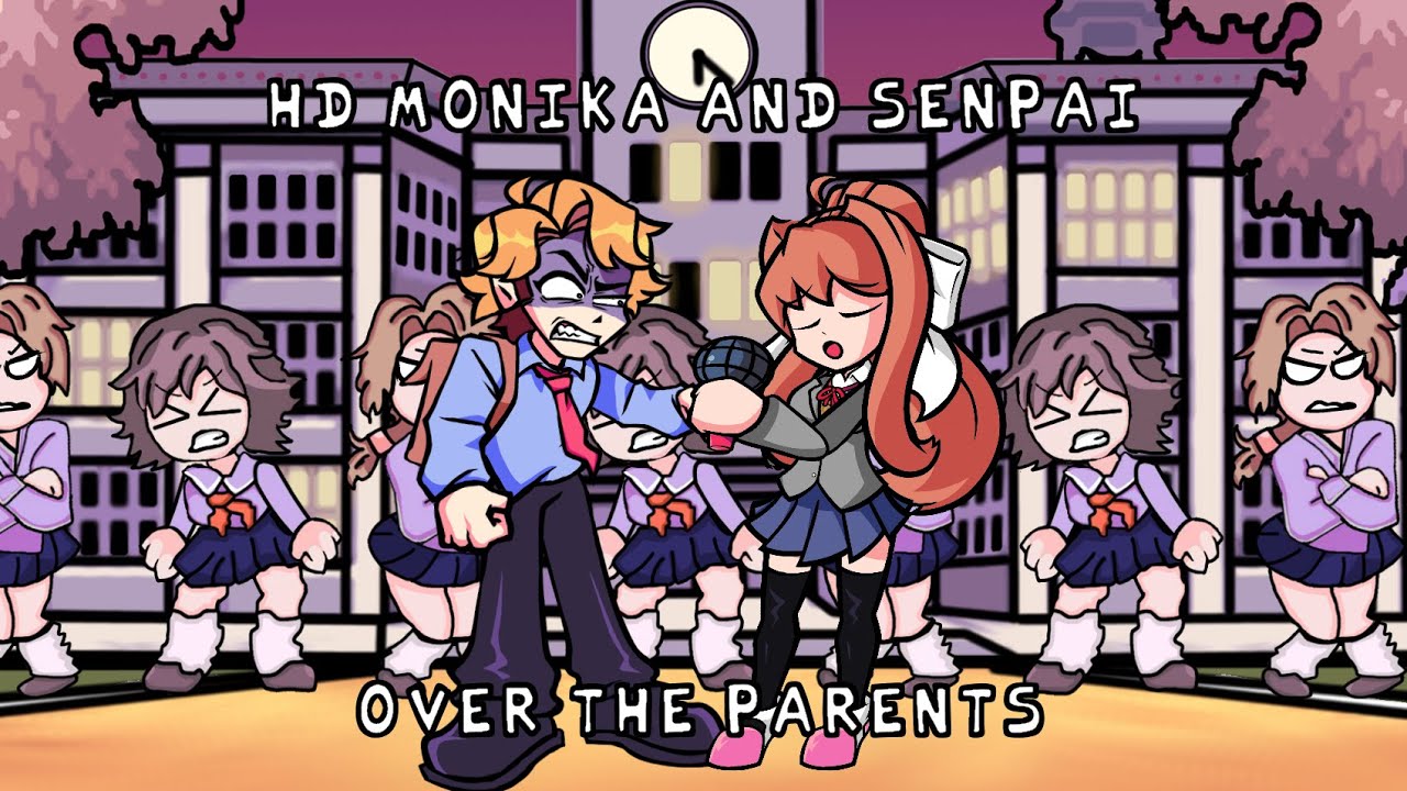 Poems and Thorns but HD | Unpixelated Senpai and Monika Update