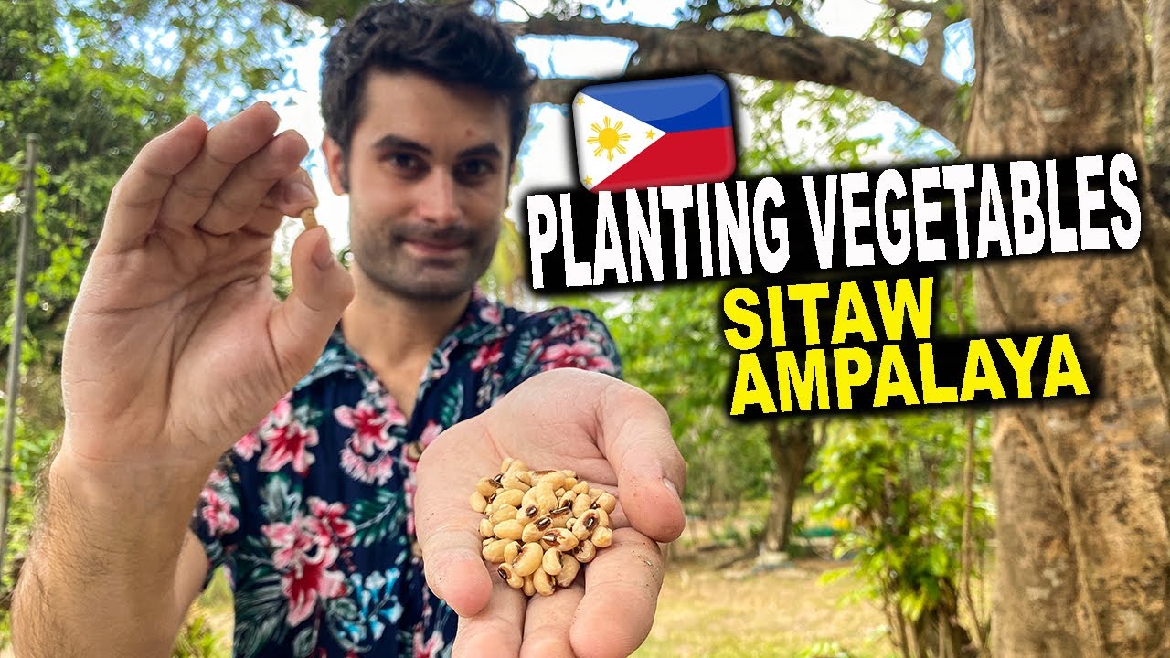 First Time Planting Filipino Vegetables in the Philippines!