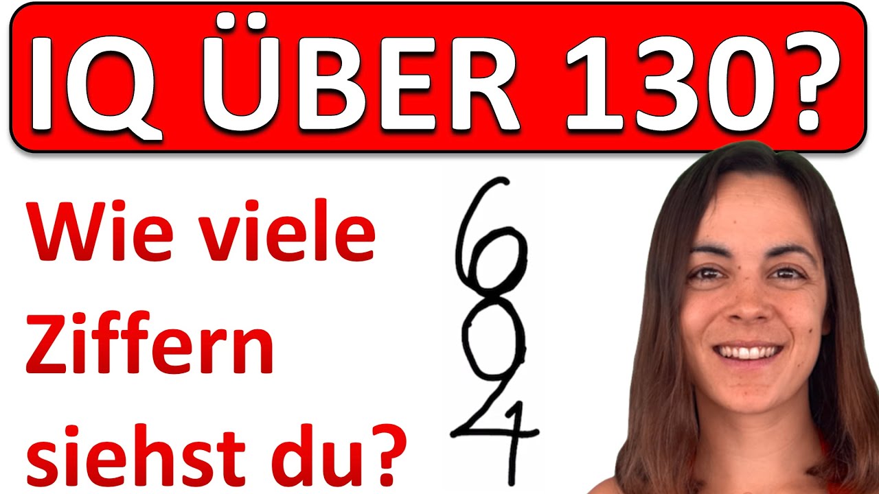 🚀🚀🚀 Nur 2 % sehen alle Ziffern – gehörst du dazu? | Teste deinen IQ!
