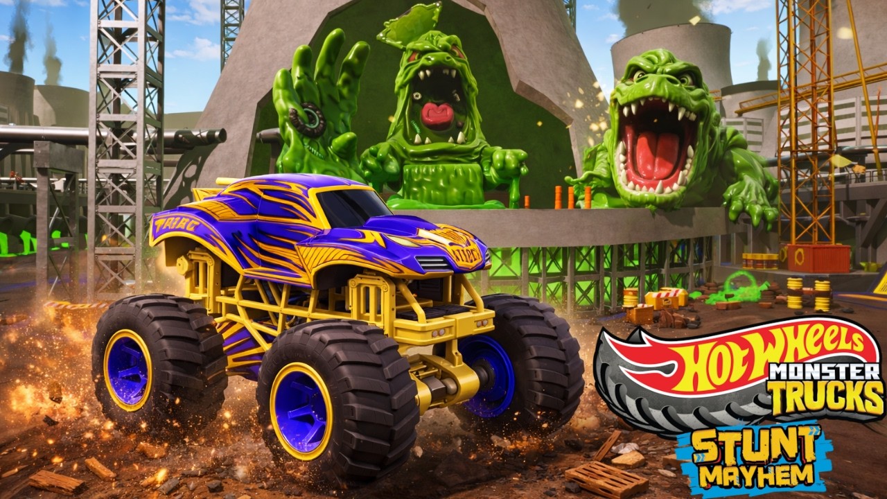 Hot Wheels Monster Truck Stunt Mayhem: Monster Truck Mega Ramp Extreme Racing Gameplay 