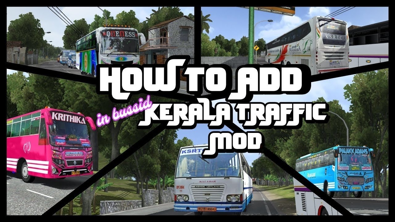 HOW TO ADD KERALA TRAFFIC MOD IN BUSSID | TUTORIAL | bussimulatorindonasia