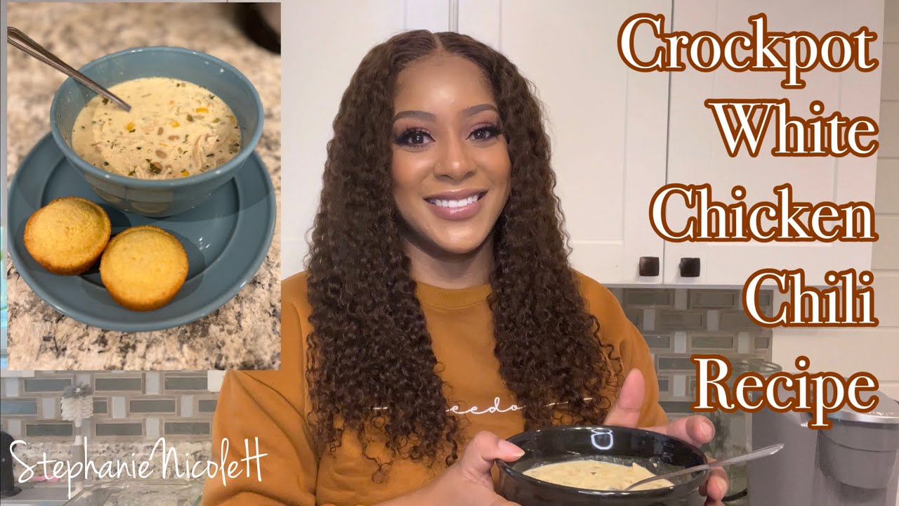 Crockpot White Chicken Chili Recipe | Easy Recipe | Crock Pot Meals | Fall Favorite Recipe