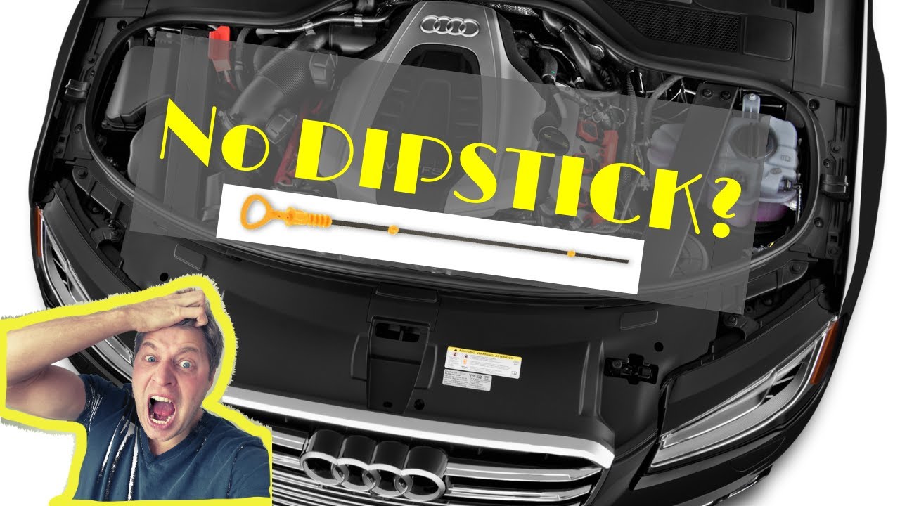 КАК ПРОВЕРИТЬ УРОВЕНЬ МАСЛА В AUDI A4, A5, S5, A6, S6, A8, S8, Q3, Q5, Q7