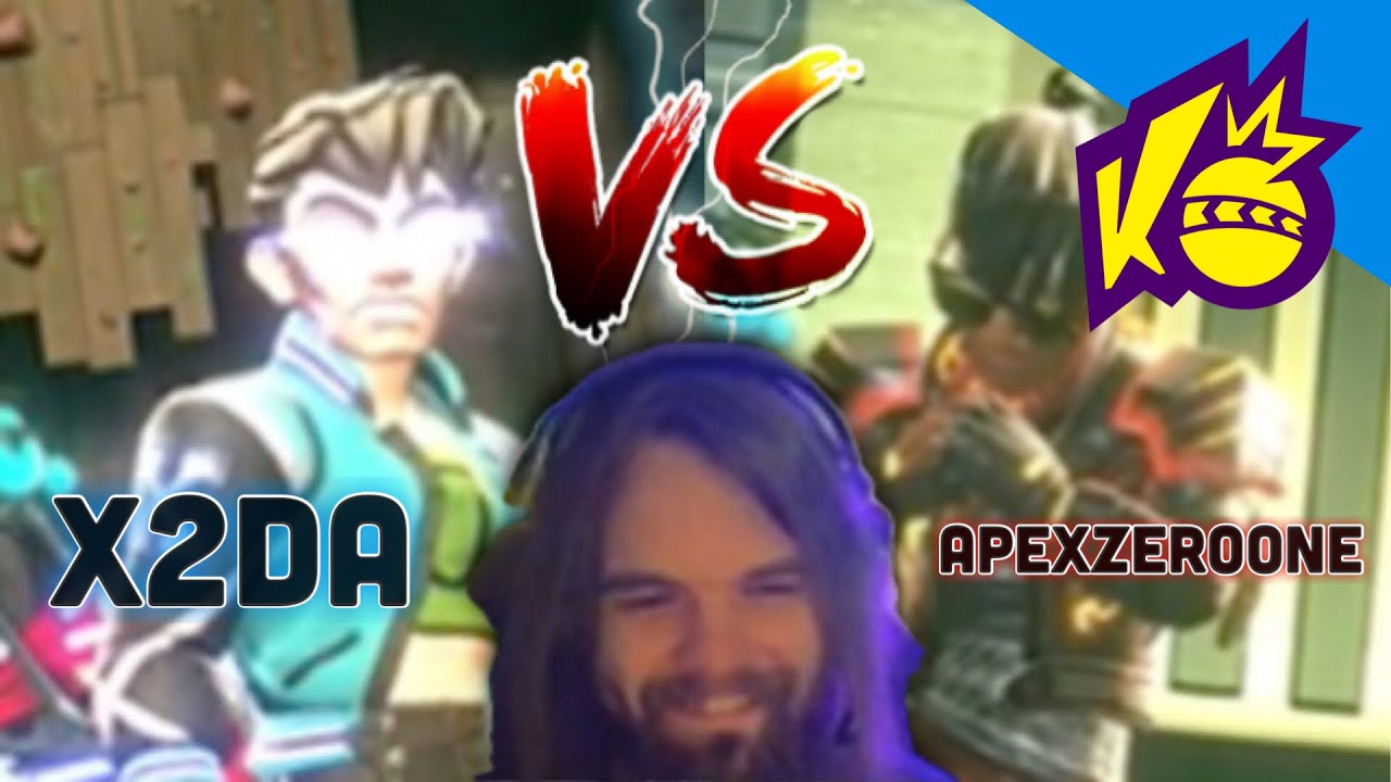 1V1: Loser gifts a BANANABUSHKUSH sub! [X2DA v.s. ApexZeroOne] Knockout City
