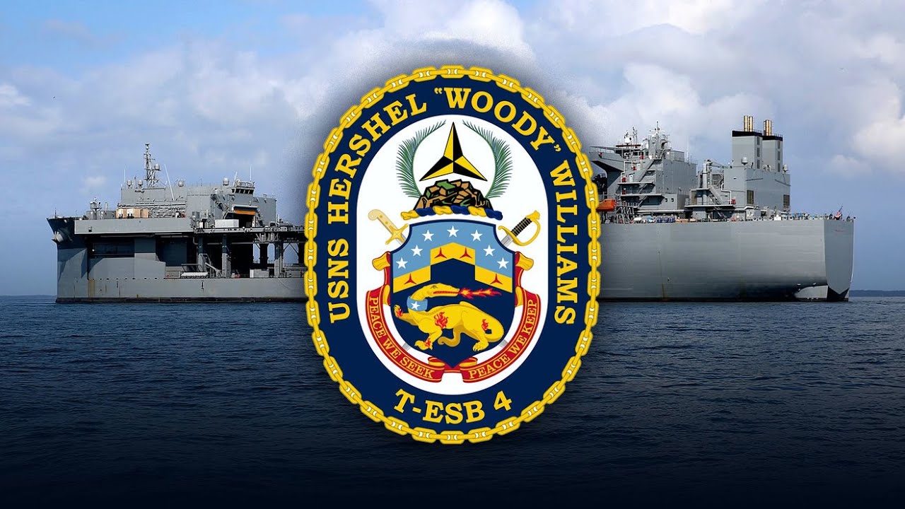 USS Hershel 'Woody' Williams Commissioning