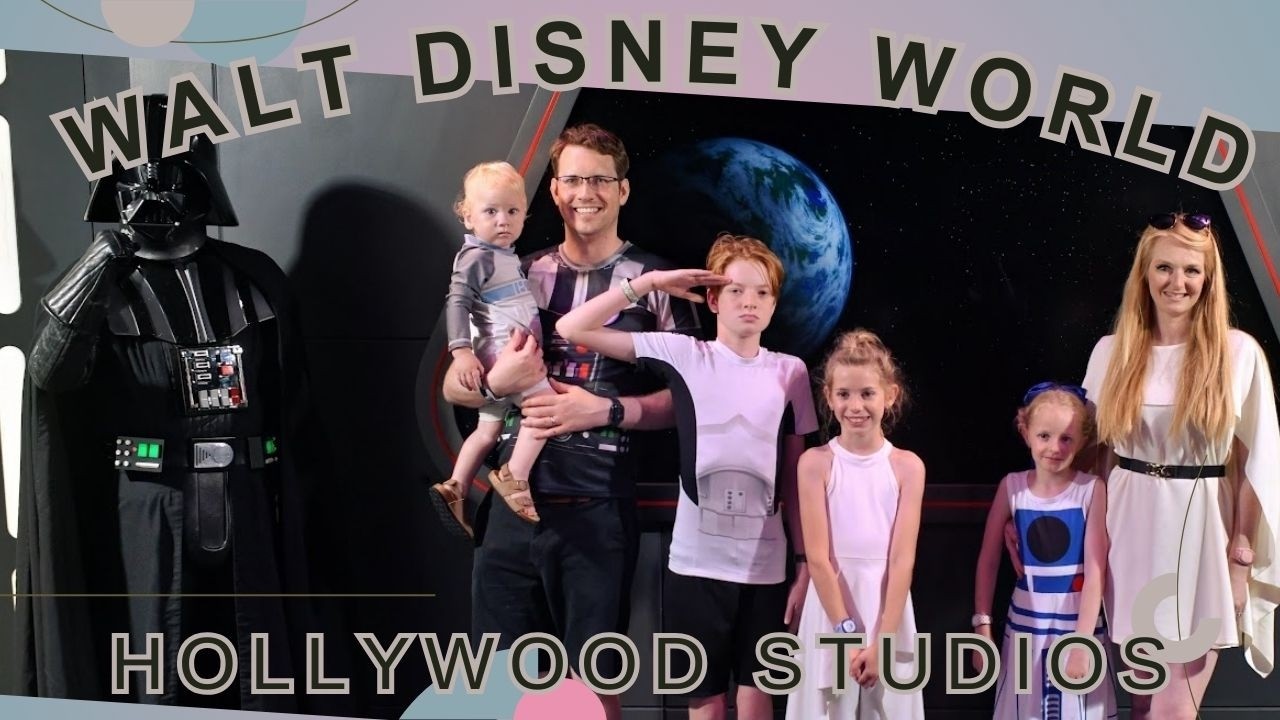 Family of 6 Star Wars Day at Hollywood Studios |  Polite Pig Disney Springs | Walt Disney World |
