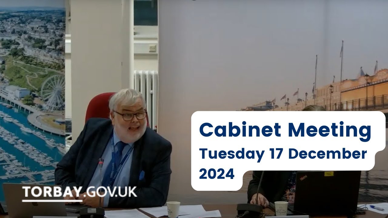 Torbay Council Cabinet 17 December 2024
