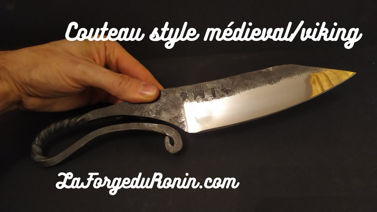 Fabrication couteau style médieval/viking