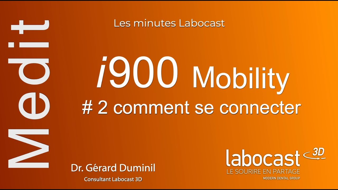 Medit i900 Mobility : Comment se connecter | Partie 2