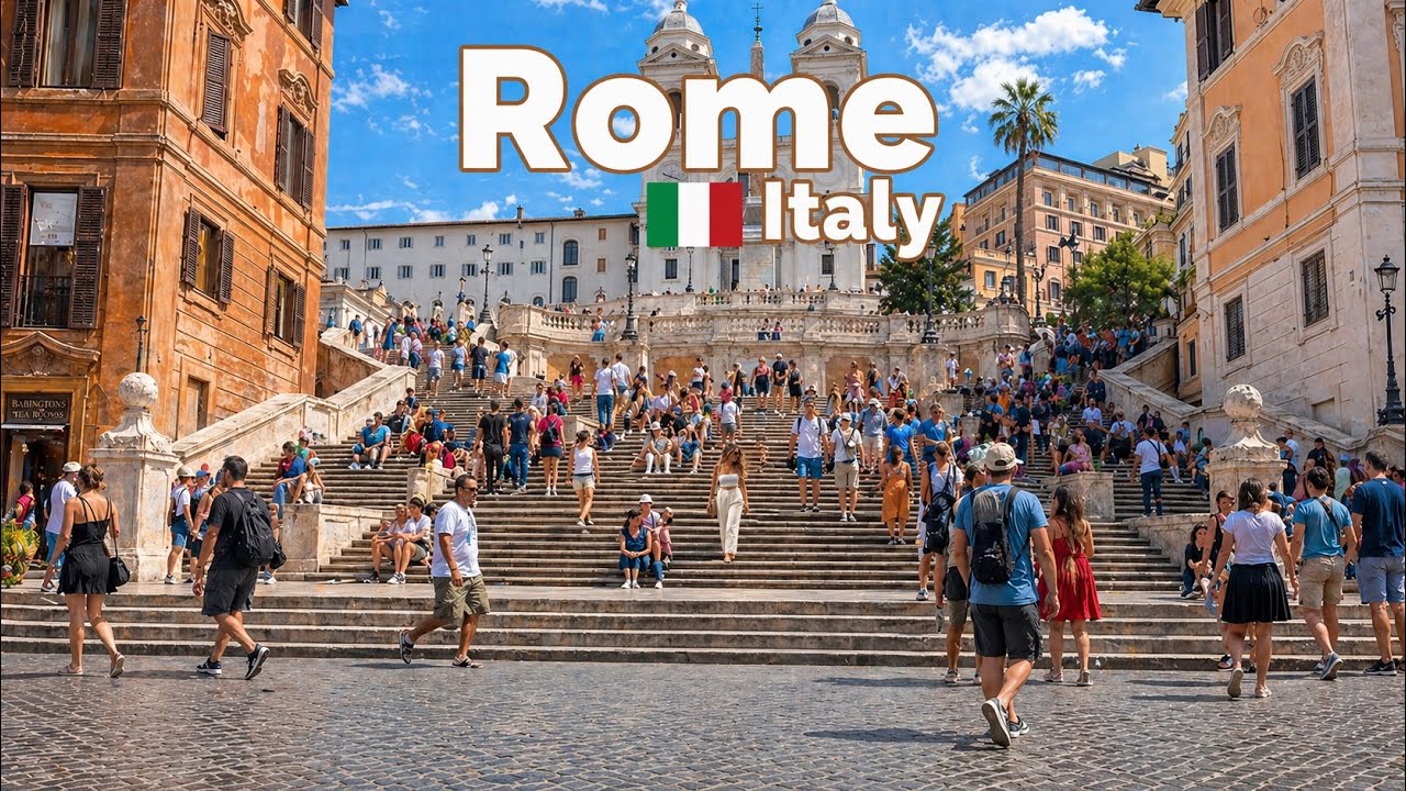 Rome, Italy 🇮🇹 - Watch Your Step, It’s 2000 Years Old! - 4K-HDR 60fps Walking Tour