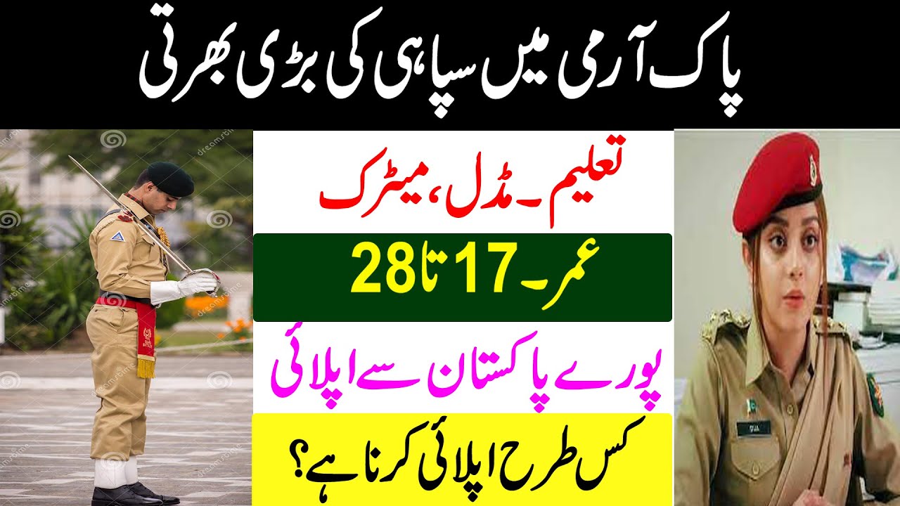 Pak Army Sepahi Jobs All Pakistan,  Fwo Sepahi jobs 2021, army fwo job