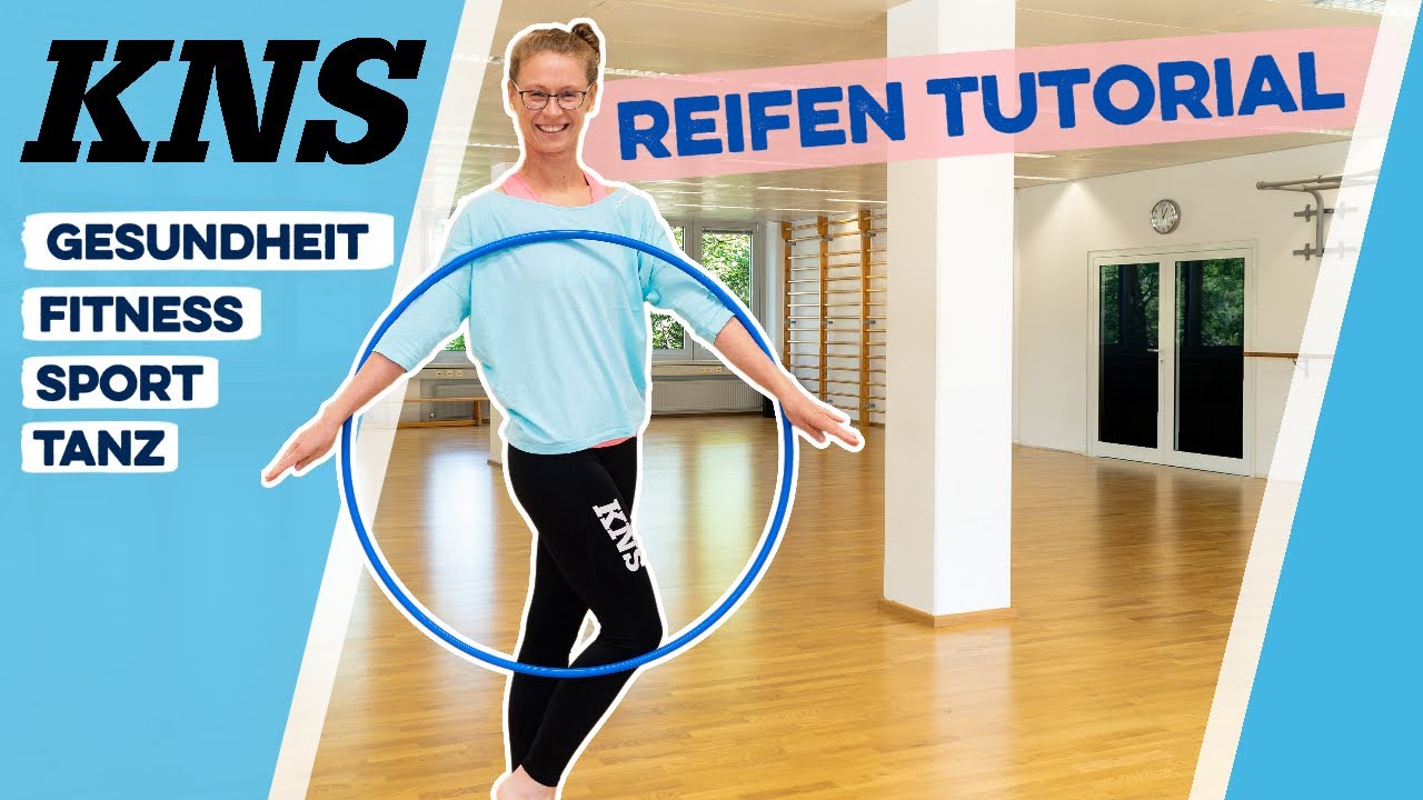 Gymnastik mit Handgerät - Erlerne die Spirale mit dem Reifen / KNS
