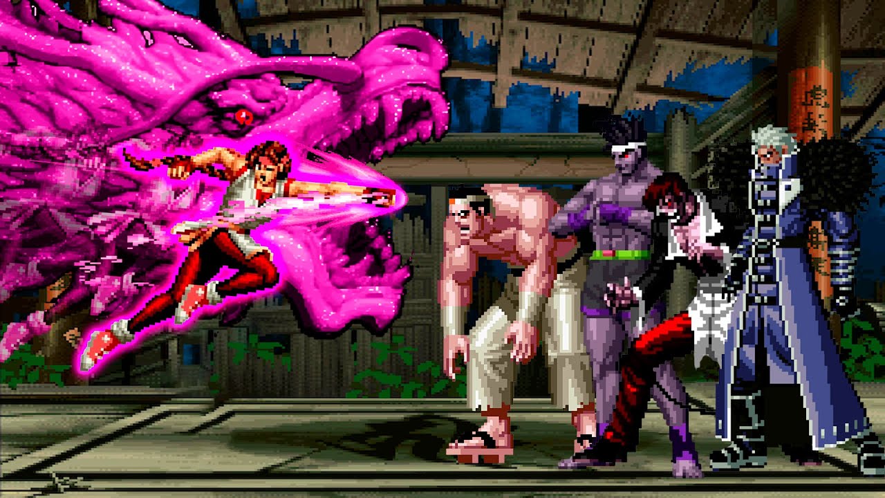 [KOF Mugen] Supreme Yuri vs KOF Bosses Team