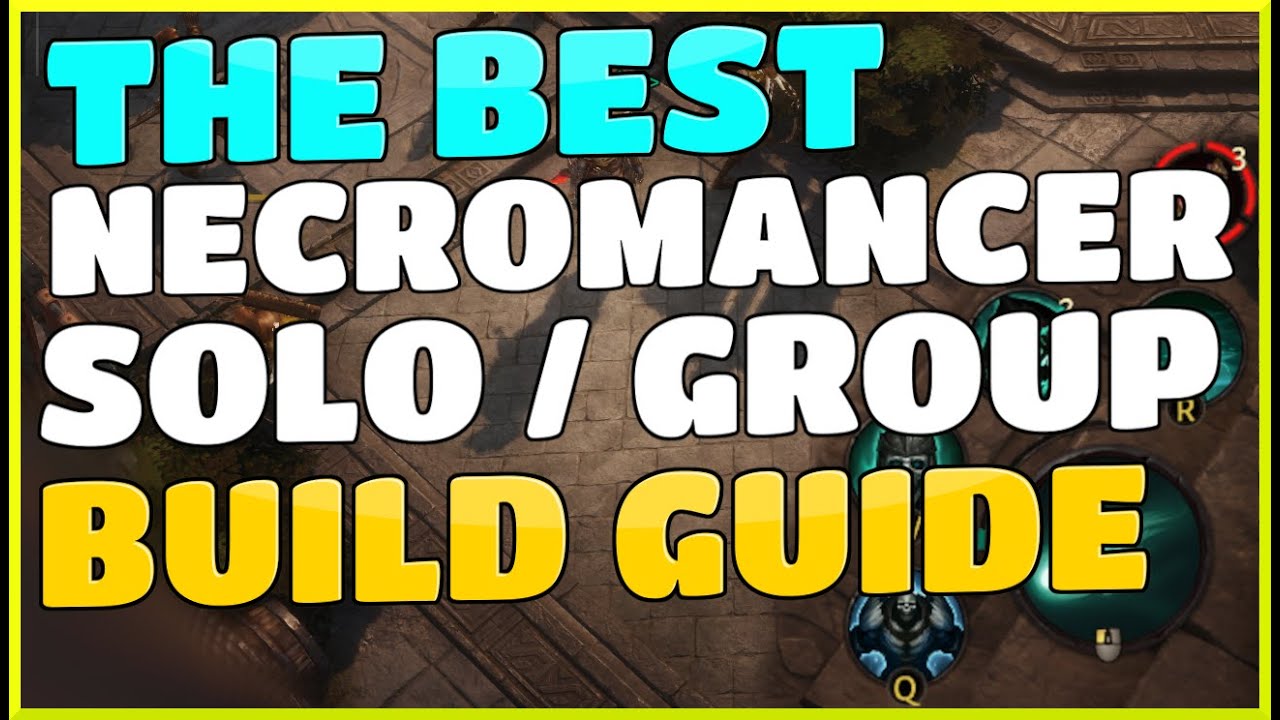The Best Necromancer Solo / Group Open World Farming Build Guide - Diablo Immortal