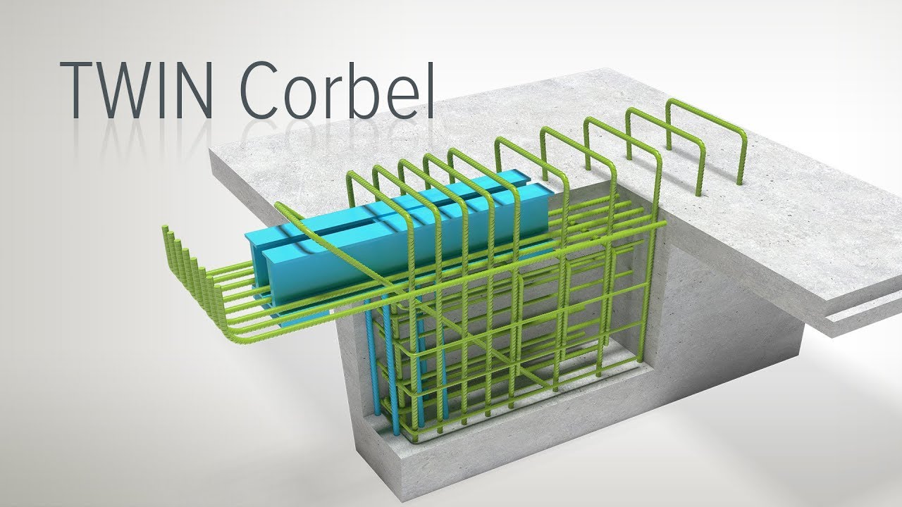 TWIN Corbel – support for TT-slabs and secondary beams