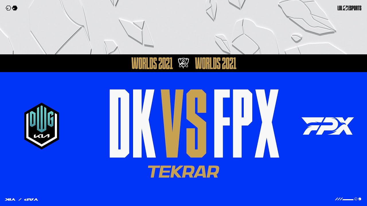 DWG KIA (DK) vs FunPlus Phoenix (FPX) Ma&ccedil;ı | Worlds 2021 Grup Aşaması 1. G&uuml;n