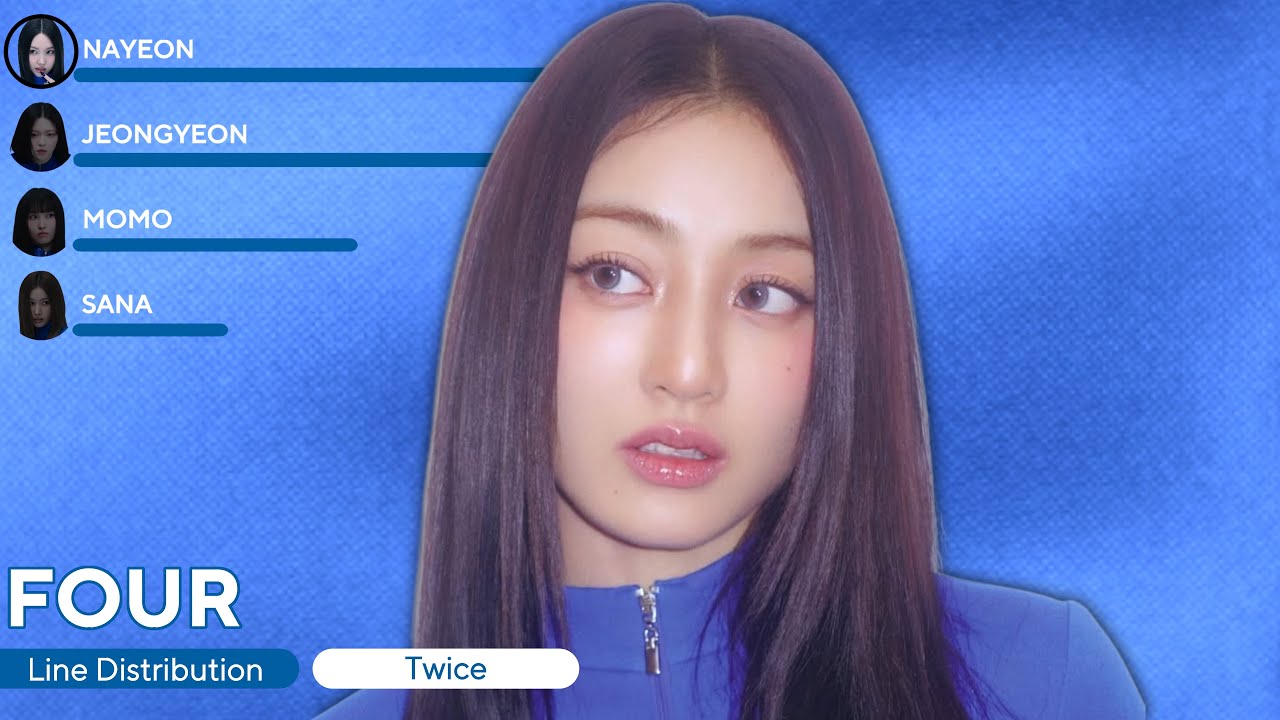 TWICE - FOUR (Line Distribution + Lyrics)